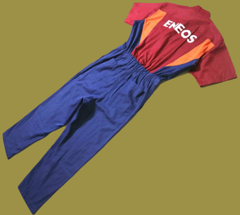 Vintage Eneos Technician Short Sleeve Coverall