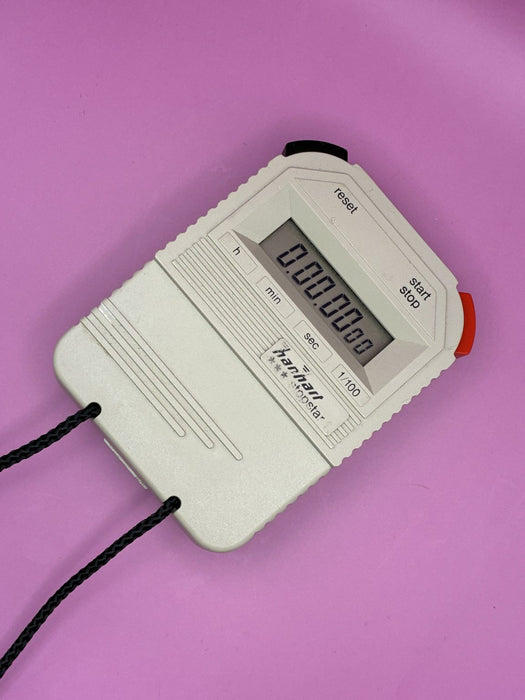 Neovintage Hanhart digital stopwatch with lanyard