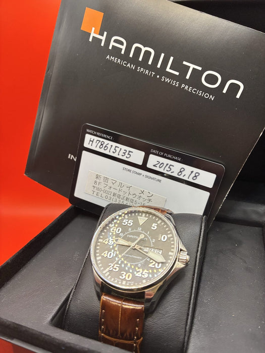 Hamilton Khaki Automatic H644250 w/ box and paper