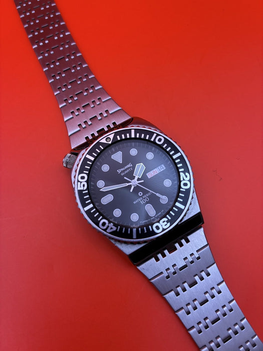 Rare ‘Spalding’ by Citizen Vintage Dive Watch circa 1980’s