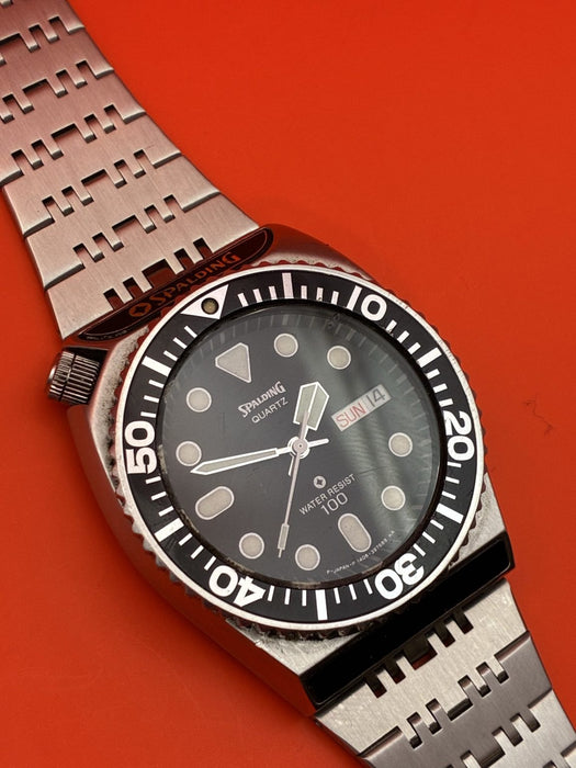 Rare ‘Spalding’ by Citizen Vintage Dive Watch circa 1980’s