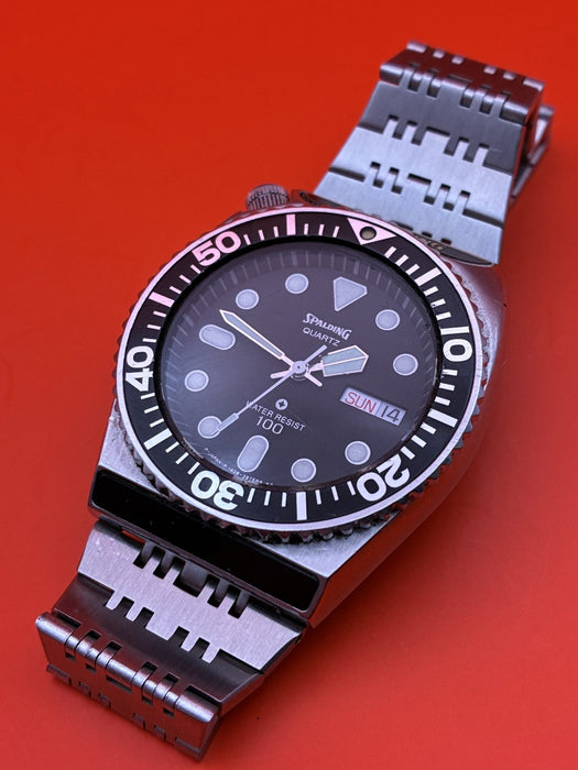 Rare ‘Spalding’ by Citizen Vintage Dive Watch circa 1980’s