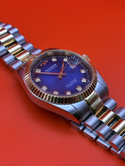 Technos T9604 ‘Datejust’ 36mm w/ box and papers