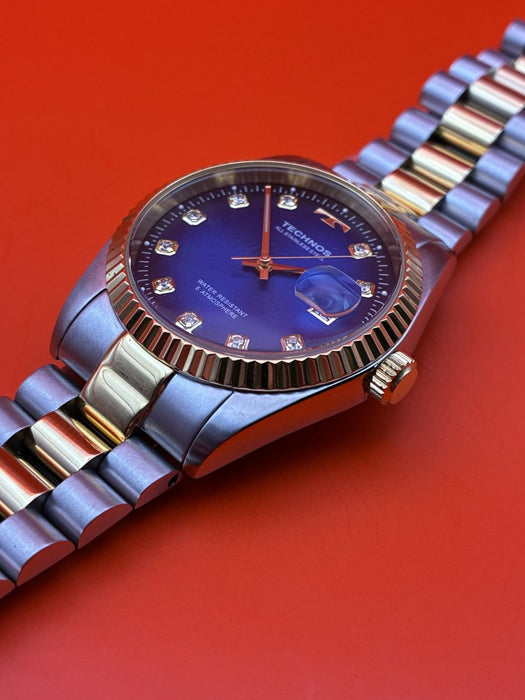 Technos T9604 ‘Datejust’ 36mm w/ box and papers