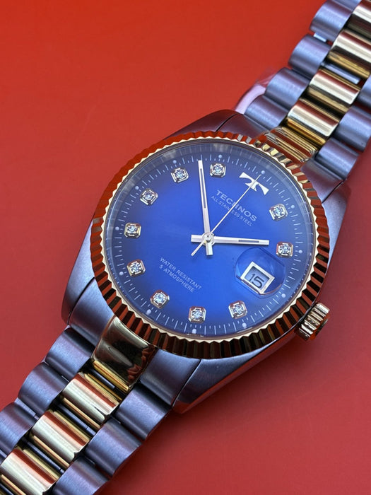 Technos T9604 ‘Datejust’ 36mm w/ box and papers