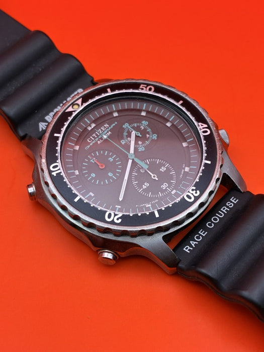 Uncommon JDM Vintage Citizen Alarm Chronograph circa 1980’s