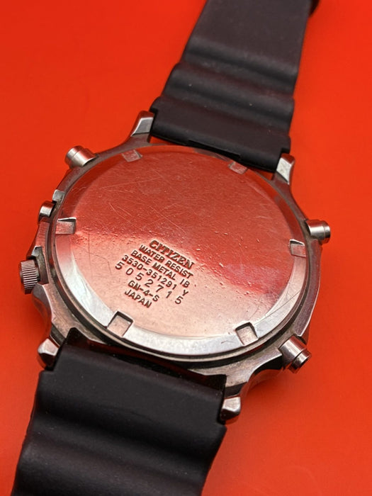 Uncommon JDM Vintage Citizen Alarm Chronograph circa 1980’s