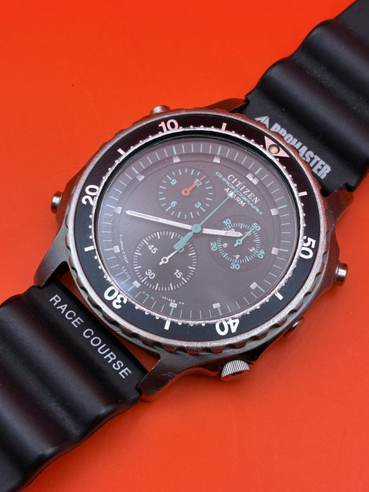 Uncommon JDM Vintage Citizen Alarm Chronograph circa 1980’s