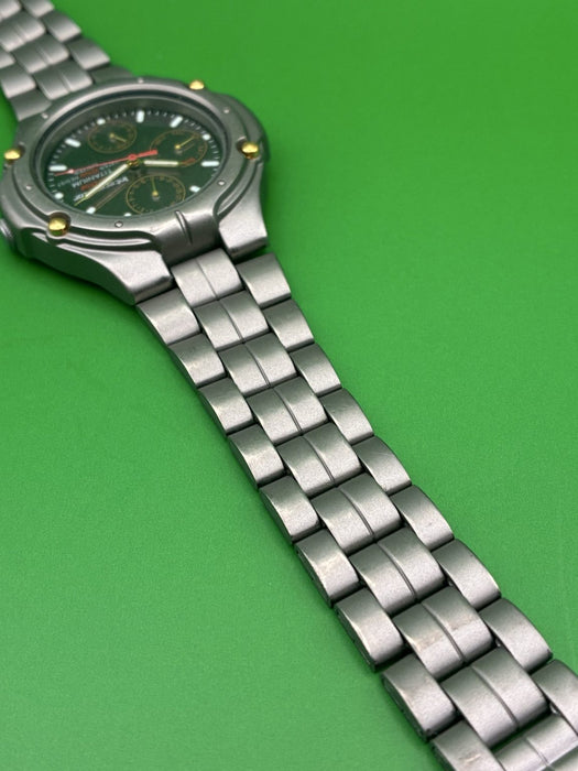 JDM Neo Vintage Citizen Interceptor Titanium Wristwatch