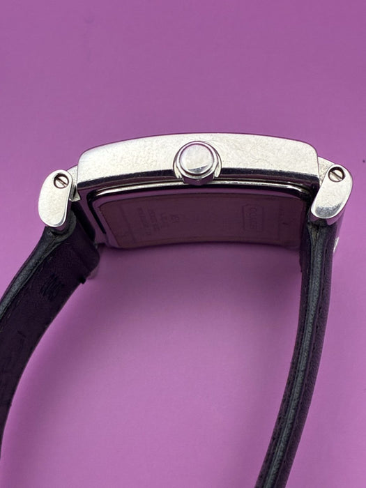 Swiss Made Coach Wristwatch in Tank style w/ B&P