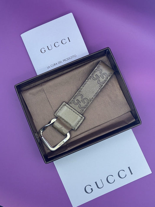 Gucci Keyring Guccissima Leather Embossed