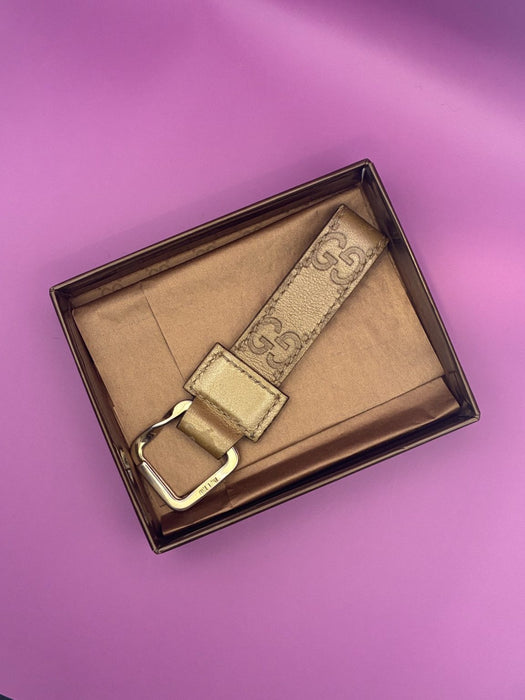 Gucci Keyring Guccissima Leather Embossed