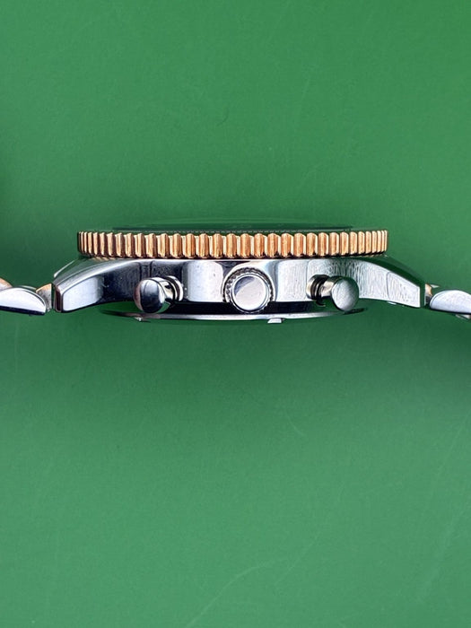 Guionnet Flighttimer Chronograph SS/RG Plated with box