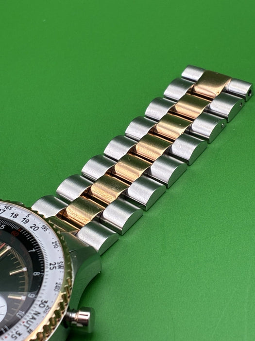 Guionnet Flighttimer Chronograph SS/RG Plated with box