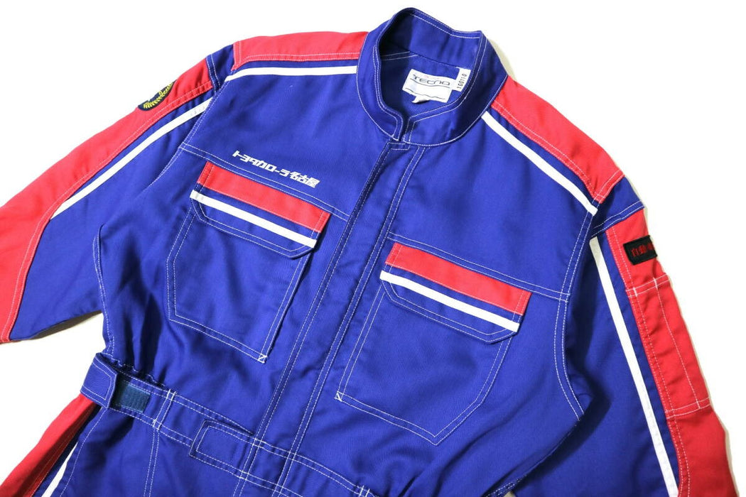 ◆TOYOTA Toyota Techno staff coveralls◆ Size L (for heights up to 178 cm) Spring, autumn, winter
