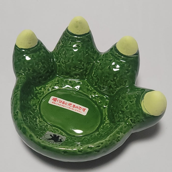 "Glows in the dark" Vintage Godzilla hand ashtray Ceramic ashtray Miscellaneous goods Small item holder Goods / GODZILLA